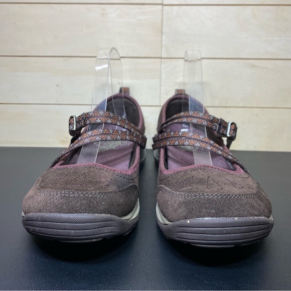 Chaco Petaluma Mary Jane Maroon Grey Women's Size 9 Shoes Leather - Picture 5 of 11